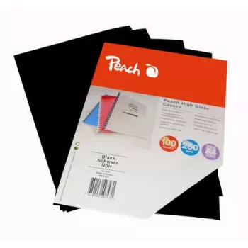 Peach Equipos de oficina A4 Negro 100 uds.