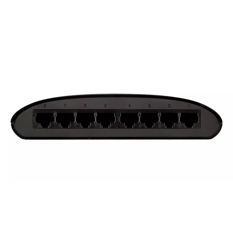 D-Link DES-1008D Unmanaged Fast Ethernet (10/100) Negro