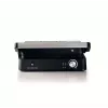 Ariete 1934 MetalGrill 3in1, Parrilla eléctrica para parrilla mixta, 2000 W, 3 modos de cocción, placas antiadherentes, Plata/Negro