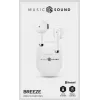Music Sound Breeze Auriculares Bluetooth in-ear con diseño de cápsula y funda de color