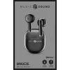Music Sound Breeze Auriculares Bluetooth de cápsula con estuche de color