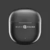 Music Sound Breeze Auriculares Bluetooth de cápsula con estuche de color