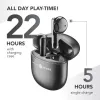 Music Sound Breeze Auriculares Bluetooth de cápsula con estuche de color