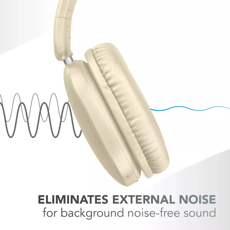 Music Sound MAXI3 MAXI3 Auriculares inalámbricos over-ear con cancelación activa de ruido: experiencia auditiva inmersiva y sin distracciones, hasta 35 horas de autonomía. Diseño moderno, comodidad, estilo y un sonido potente y revolucionario.
