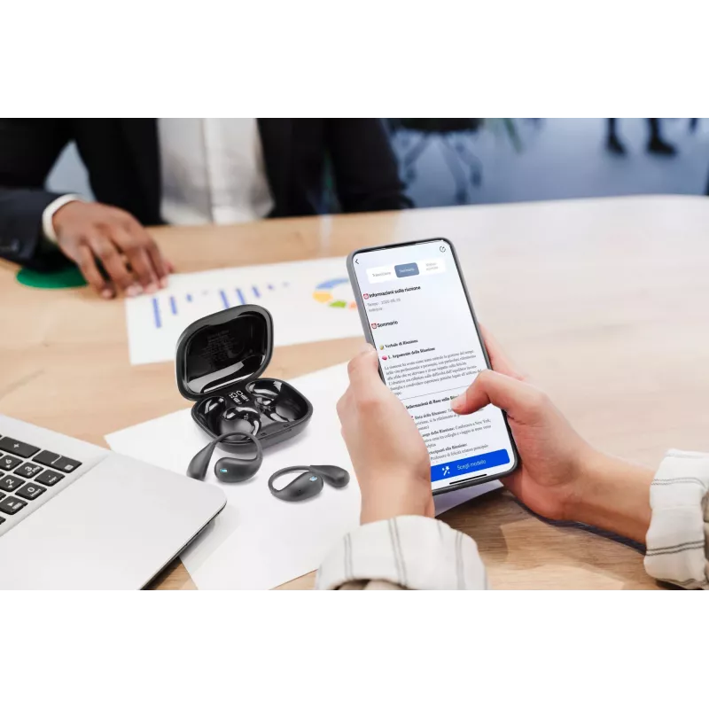 Cellularline Nebit – Traductor TWS NEBIT Auriculares TWS con función de traducción en tiempo real