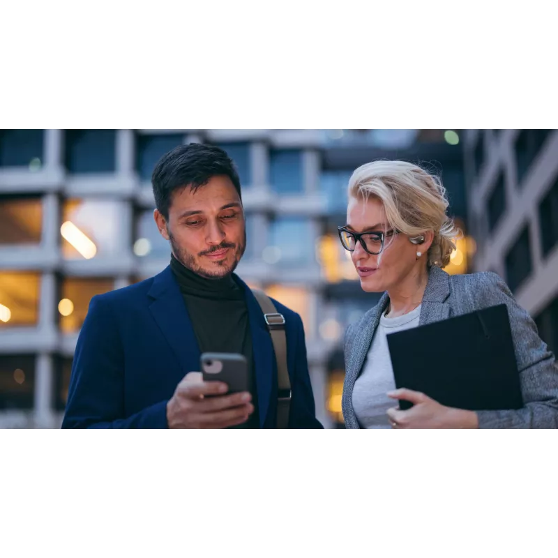 Cellularline Nebit – Traductor TWS NEBIT Auriculares TWS con función de traducción en tiempo real