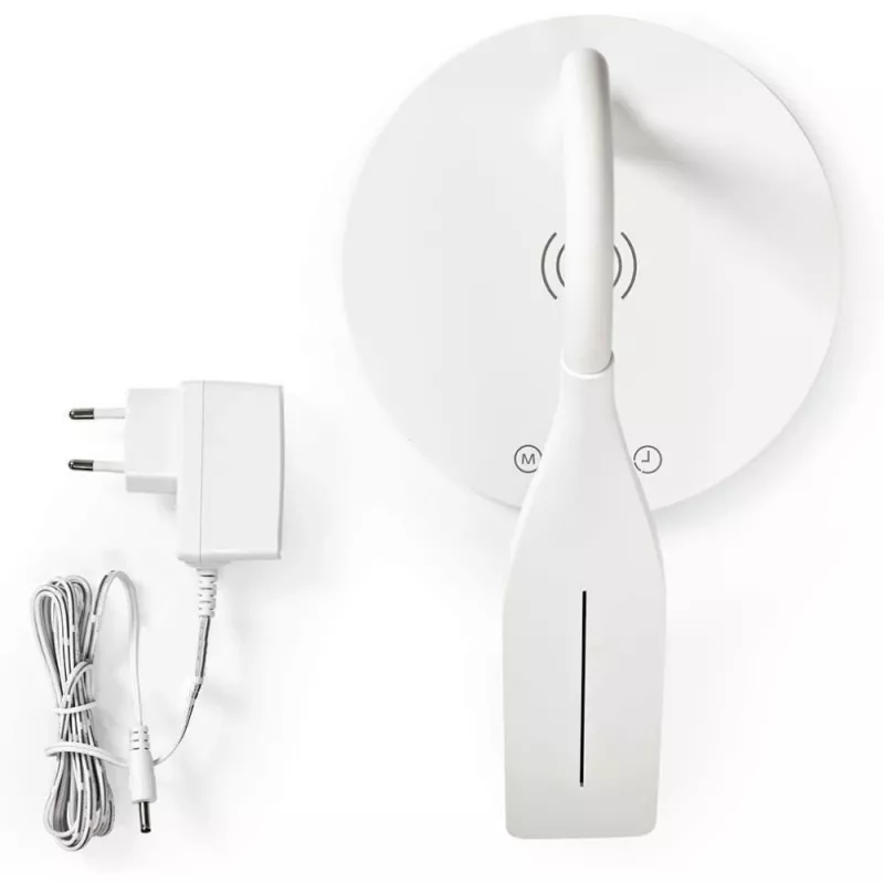 Techly I-LAMP-DSK10 Lámpara de mesa Bombilla no reemplazable 5,5 W LED G Blanco
