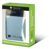 Techly I-CHARGE-10LCDBL Batería externa Polímero de litio (LiPo) 10000 mAh Carga inalámbrica Azul