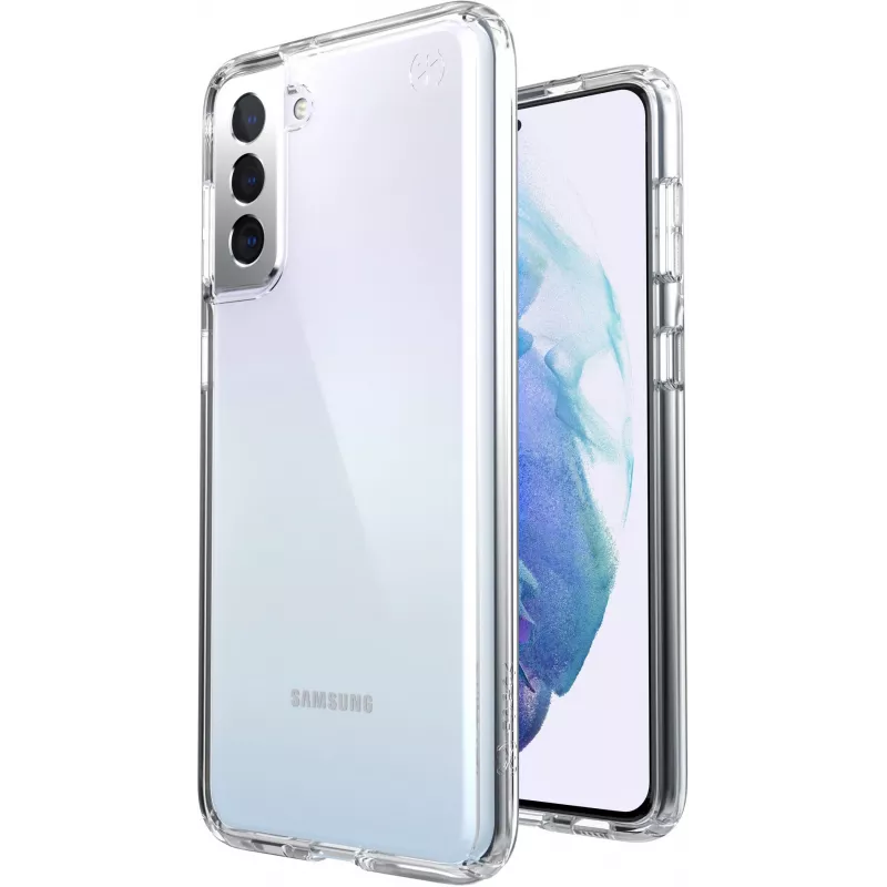 Speck Presidio Perfect Clear – Funda – Samsung – Galaxy S21+ 5G – 17 cm (6,7