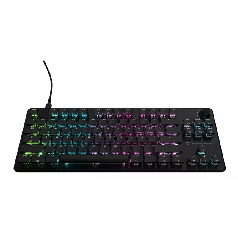 Turtle Beach Vulcan II TKL Teclado Gaming USB QWERTY Alemán Negro