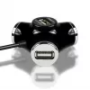 Axagon HUE-X3B Hub de interfaces USB 2.0 480 Mbit/s Negro