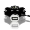 Axagon HUE-X3B Hub de interfaces USB 2.0 480 Mbit/s Negro