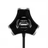 Axagon HUE-X3B Hub de interfaces USB 2.0 480 Mbit/s Negro