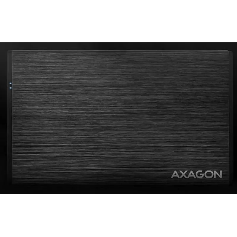 AXAGON EE25-XA - Carcasa para HDD / SSD - 2,5 pulgadas - SATA - Serial ATA II - Serial ATA III - 0,48 Gbit/s - Conectividad USB - Negro