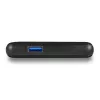 AXAGON EE25-S6B - Carcasa para HDD / SSD - 2,5 pulgadas - SATA - Serial ATA II - Serial ATA III - 5 Gbit/s - Conectividad USB - Negro