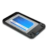 AXAGON EE25-S6B - Carcasa para HDD / SSD - 2,5 pulgadas - SATA - Serial ATA II - Serial ATA III - 5 Gbit/s - Conectividad USB - Negro