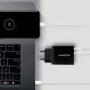 Axagon ACU-PQ22 Cargador para dispositivos móviles Teléfono móvil, batería externa, smartphone, smartwatch, tablet, universal Negro Carga rápida AC Interior
