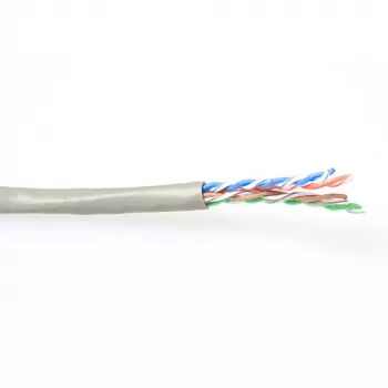 ACT Cable de red U/UTP CAT6 de hilos marfil 500 m, 500 m, blanco