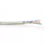 ACT Cable de red U/UTP CAT6 de hilos marfil 500 m, 500 m, blanco