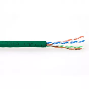 ACT Cable de red U/UTP CAT6 de hilos verde 305 m, 305 m, Cat6, verde