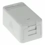 ACT Caja de superficie Keystone 1 puerto, blanco, 1 ud.