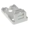 ACT Caja de superficie Keystone 1 puerto, blanco, 1 ud.
