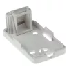 ACT Caja de superficie Keystone 1 puerto, blanco, 1 ud.