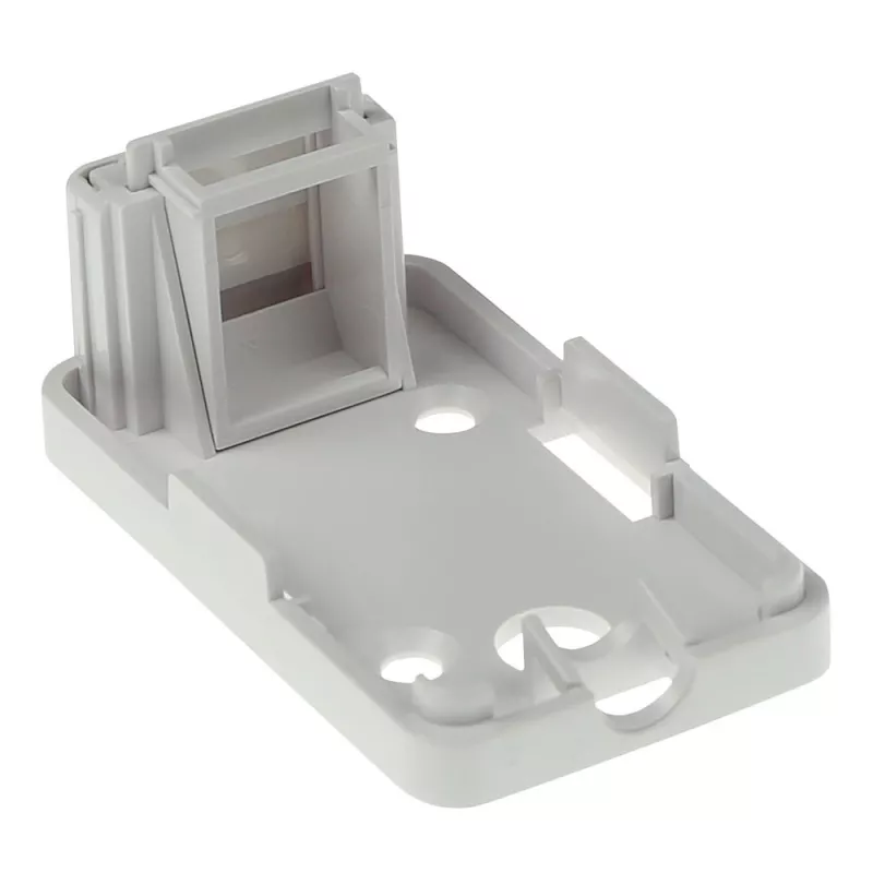 ACT Caja de superficie Keystone 1 puerto, blanco, 1 ud.