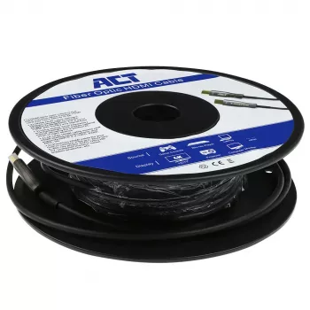 ACT Cable óptico activo HDMI Premium 4K v2.0 de 40 metros conector HDMI-A - conector HDMI-A
