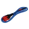 ACT Cable de alimentación C13 IEC Lock+ - C14 IEC Lock dual locking azul 2 m, PC3620