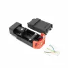 ACT C19 IEC Lock+ reconectable negro, PA190100BK, C19, recto, conector hembra, 250 V, 16 A, negro, rojo