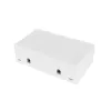 ACT caja de superficie Keystone vacía para 4 conectores hembra Keystone