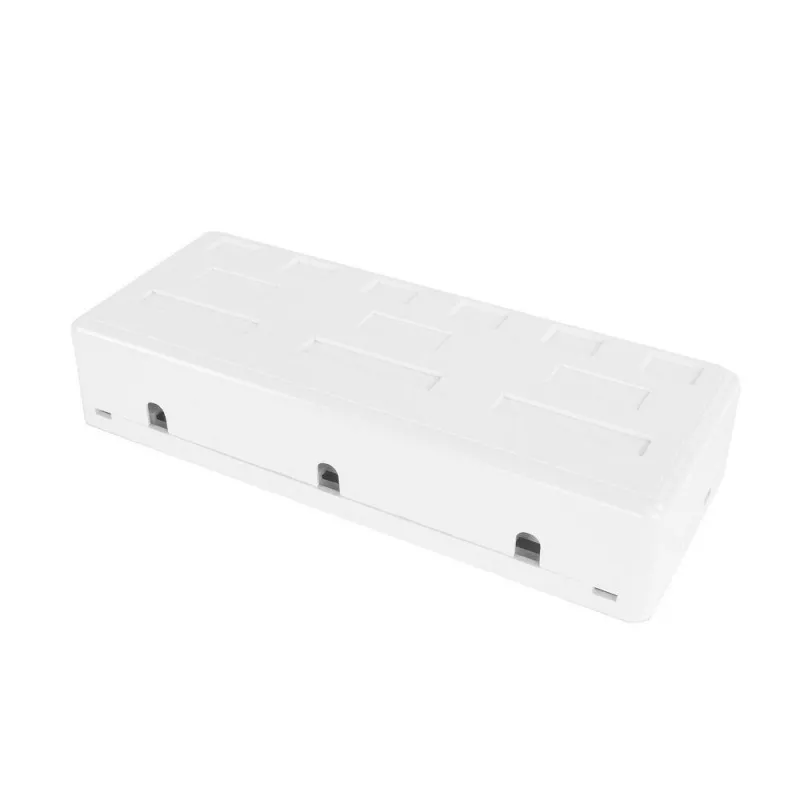 ACT caja de superficie Keystone vacía para 6 conectores hembra Keystone