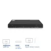 ACT splitter HDMI 4K, 1 a 4, compatibilidad EDID, HDMI, 4x HDMI, 3840 x 2160 píxeles, negro, 4K Ultra HD, 10,2 Gbit/s