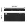 ACT splitter HDMI 4K, 1 a 4, compatibilidad EDID, HDMI, 4x HDMI, 3840 x 2160 píxeles, negro, 4K Ultra HD, 10,2 Gbit/s