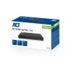 ACT splitter HDMI 4K, 1 a 4, compatibilidad EDID, HDMI, 4x HDMI, 3840 x 2160 píxeles, negro, 4K Ultra HD, 10,2 Gbit/s