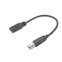 ACT cable adaptador de conector hembra USB-C a USB-B 2.0 para impresora 0,2 m