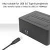 ACT cable adaptador de conector hembra USB-C a USB-B 2.0 para impresora 0,2 m