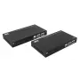 ACT set extensor de medios AV con switch USB-C dual, CAT6A, 100 metros