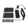ACT set extensor de medios AV con switch USB-C dual, CAT6A, 100 metros
