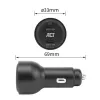 ACT cargador de coche USB-C de carga rápida de 2 puertos 95W con Power Delivery PPS, Quick Charge y GaNFast