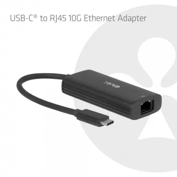 Club3D CAC-2531 Adaptador de USB-C a RJ45 Ethernet 10 Gbps