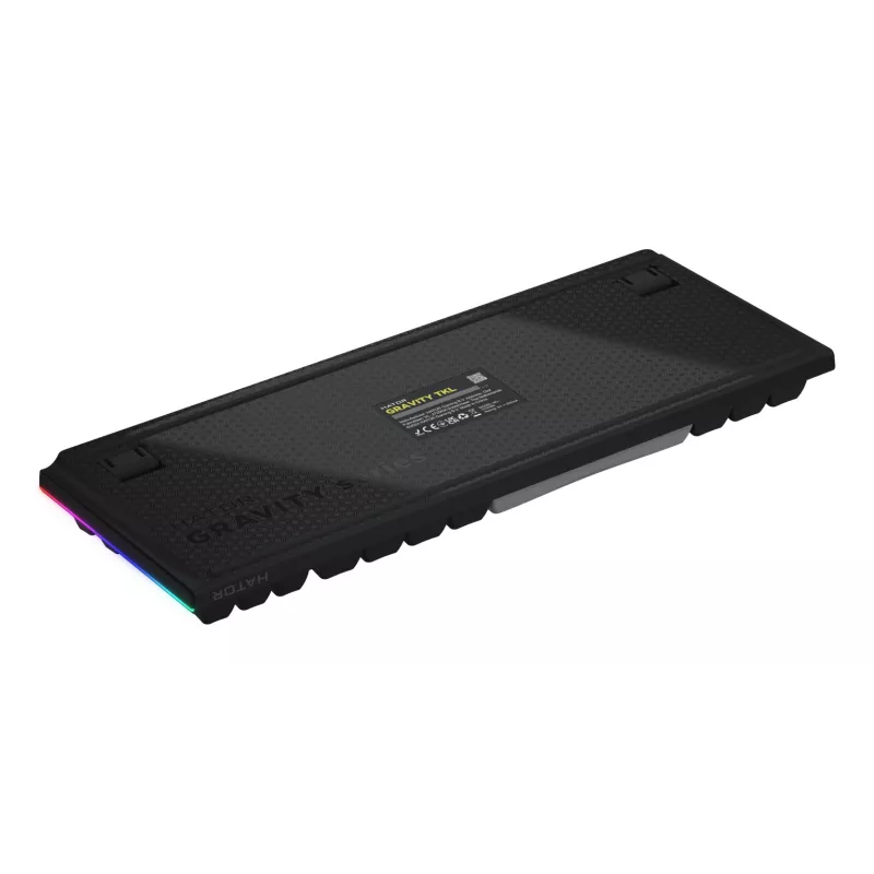 HATOR Gravity TKL teclado gaming USB QWERTY US English negro