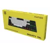 HATOR Gravity TKL teclado gaming USB QWERTY US English negro
