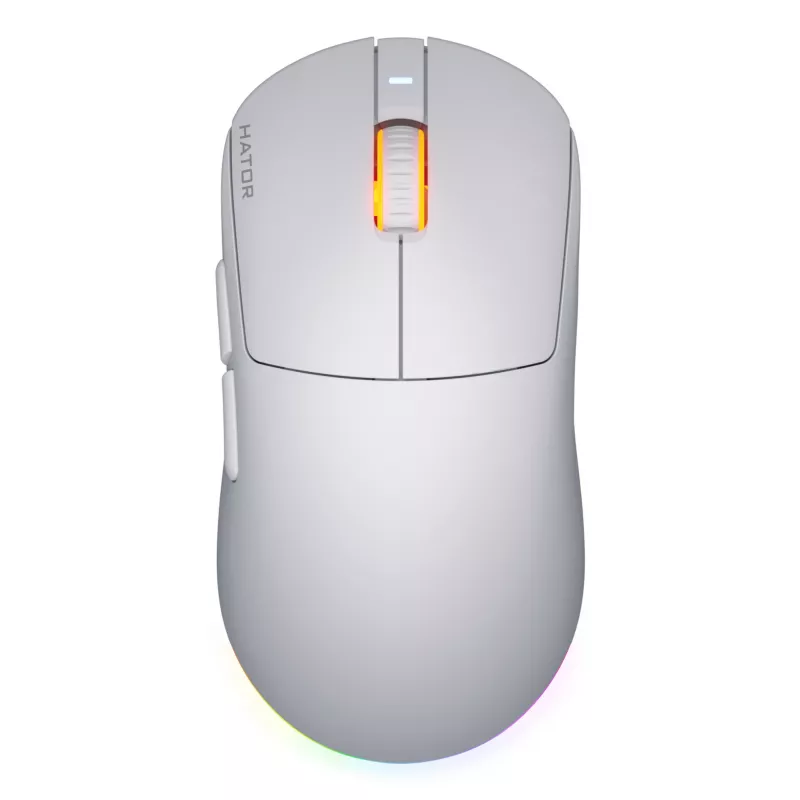 HATOR Quasar 3 Wireless ratón gaming ambidiestro RF Wireless + Bluetooth + USB Type-A óptico 12000 DPI