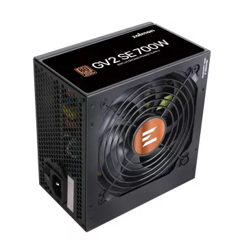 Zalman ZM700-GV2SE fuente de alimentación 700 W 20+4 polos ATX ATX negro