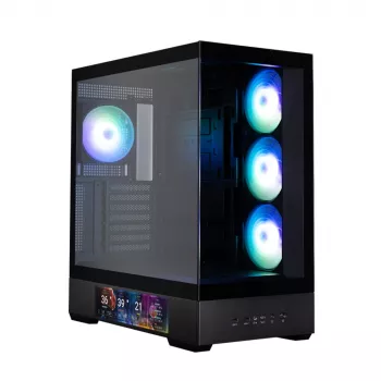 Zalman P40 DS negro semitorre