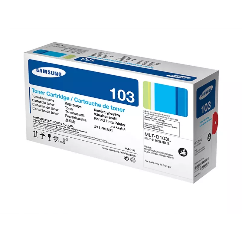Samsung MLT-D103L cartucho de tóner 1 ud. original negro