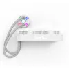 Zalman Reserator5 Z24 ARGB blanco refrigeración líquida todo en uno para procesadores 12 cm
