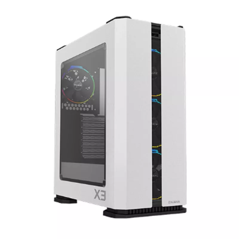 Zalman X3 WHITE Caja de ordenador Midi Tower